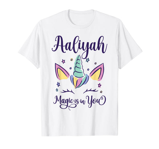 First Name Aaliyah Personalized I Love Aaliyah T-Shirt