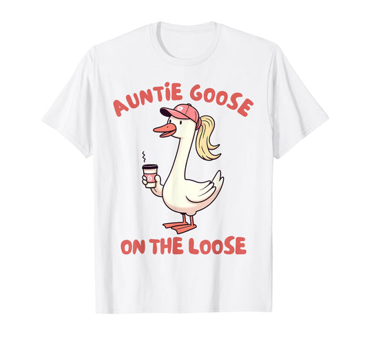 Auntie Goose On The Loose Silly Gang In My Silly Goose Era T-Shirt