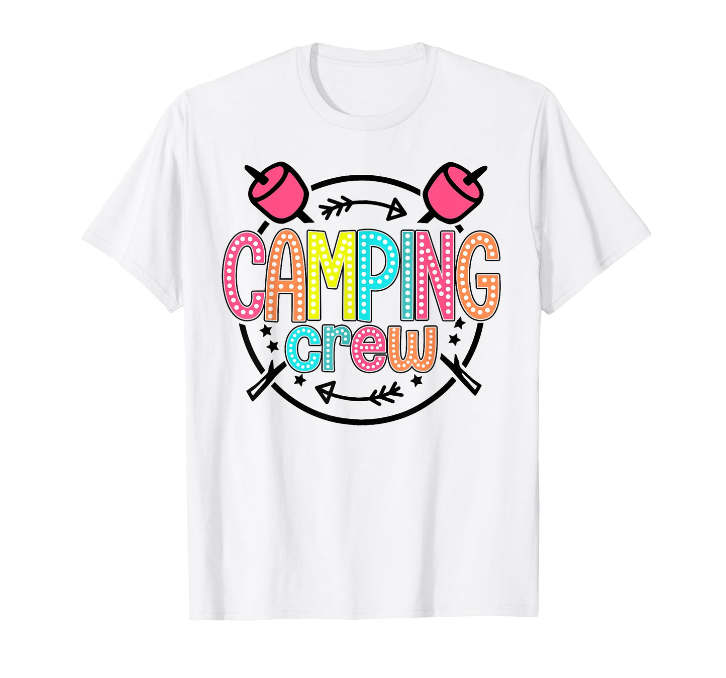 Family Camper Group Camping Crew Camping Matching T-Shirt