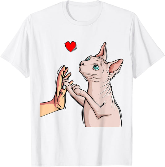 Sphynx Cat Sphinx Hairless Cat Owner Lovers T-Shirt