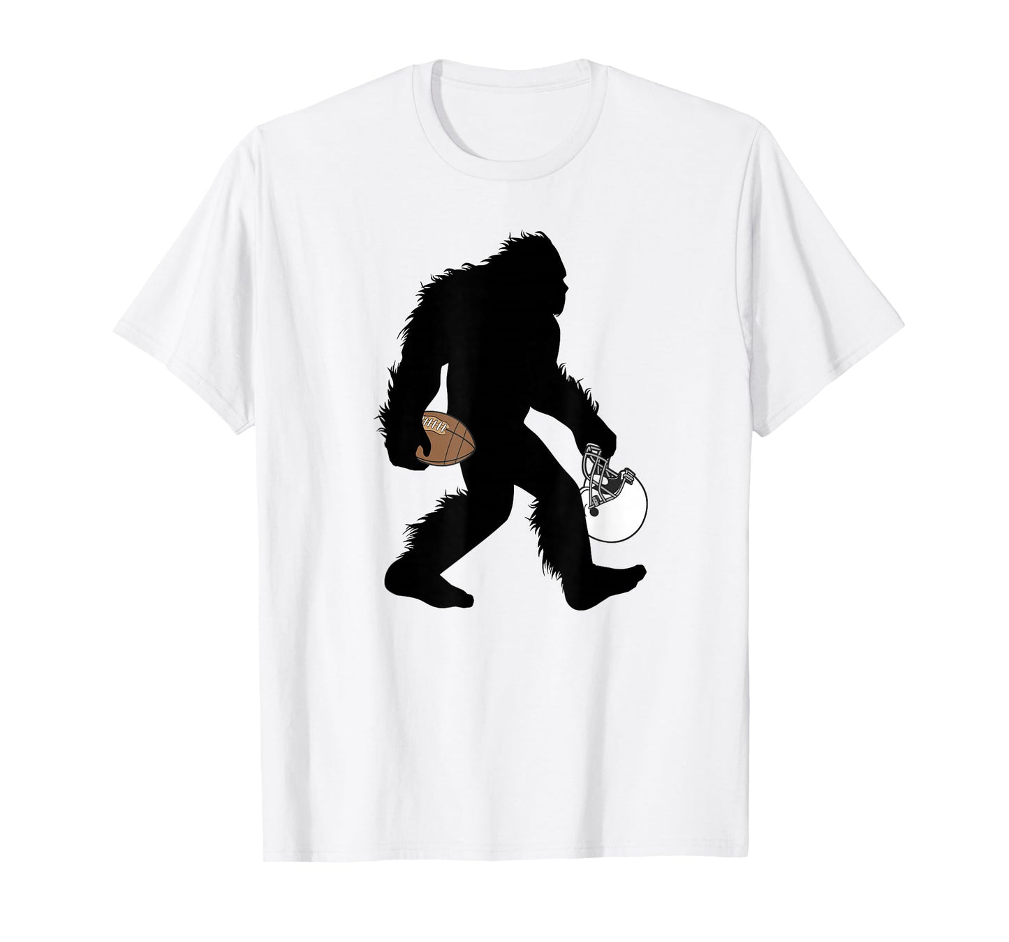 Bigfoot Football Player Cryptid American Sport T-Shirt