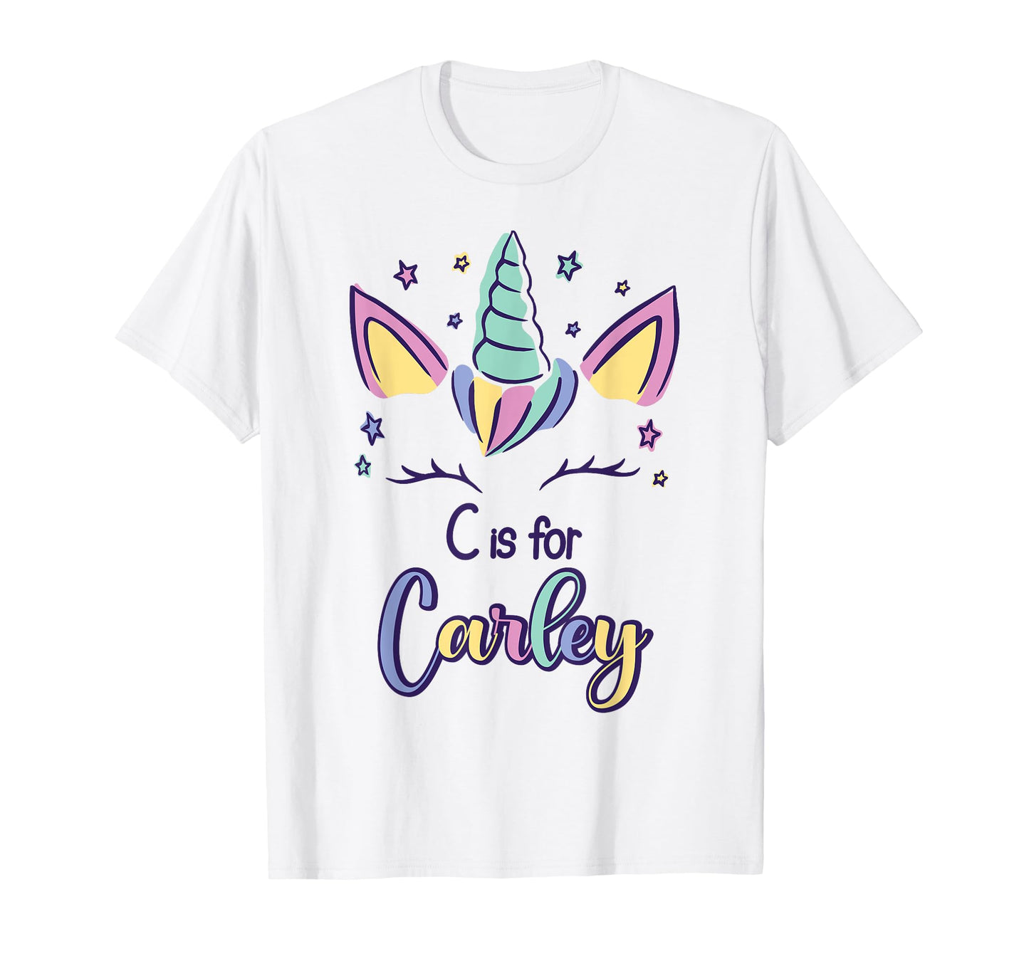 First Name Carley Personalized C Is For Carley T-Shirt