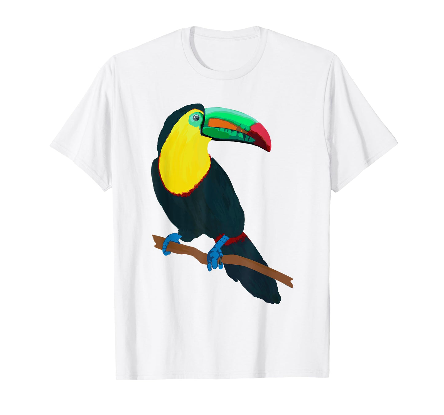 Beautiful Keel-billed Toucan Bird Tucan T Shirt Costa Rica T-Shirt