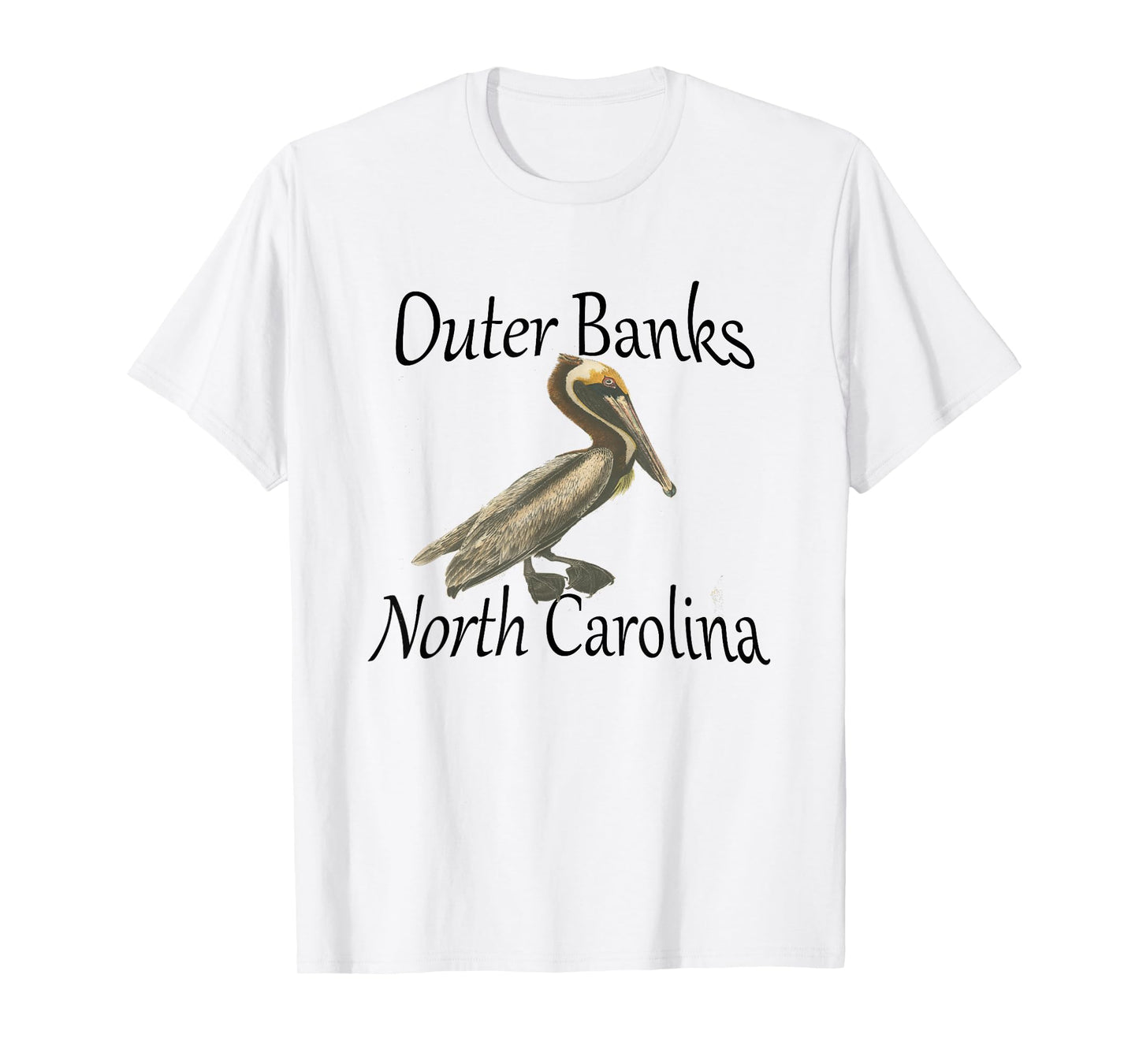 Outer Banks NC Pelican T-Shirt