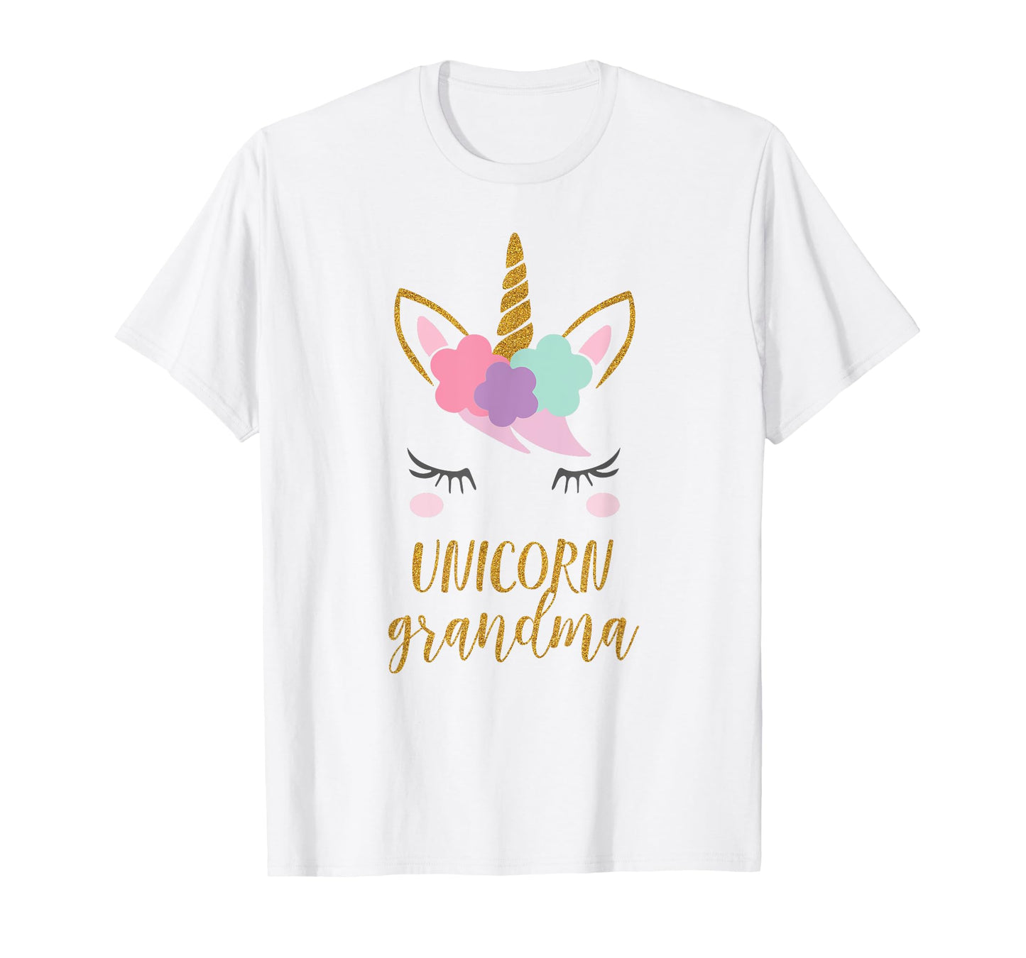 Grandma Unicorn Shirt, Cute Unicorn Grandma Gift T-Shirt