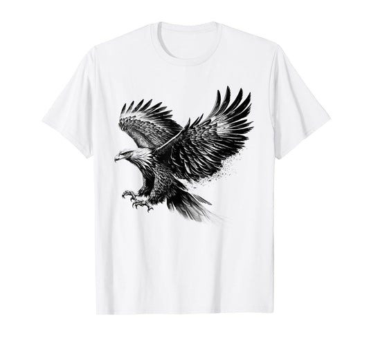 American Bald Eagle Bird Gift for Men Women Kids Boys Youth T-Shirt