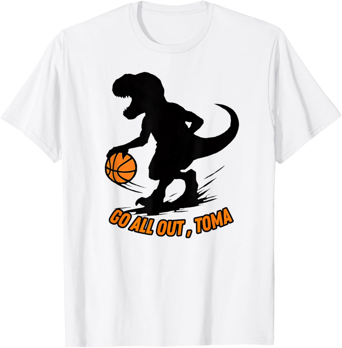 DINOBALL SILHOUETTE Silhouette Art T-Shirt