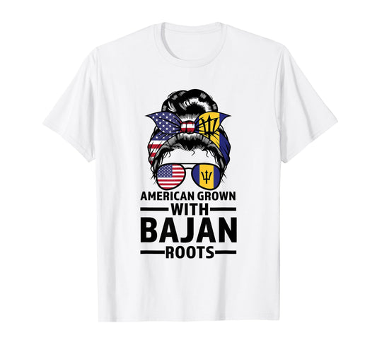 american grown with Bajan roots Bajan T-Shirt