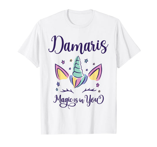 First Name Damaris Personalized I Love Damaris T-Shirt