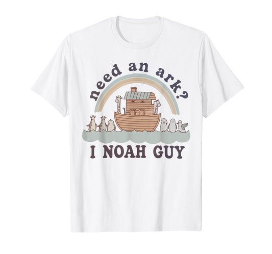 Toddler Need An Ark I A Noah Guy Funny Christian Kids Boys T-Shirt