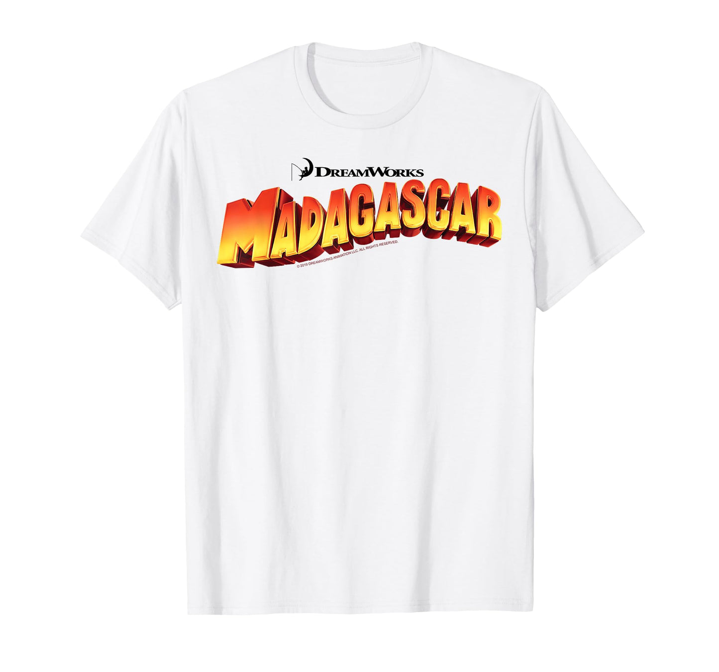 Madagascar Classic Movie Logo T-Shirt