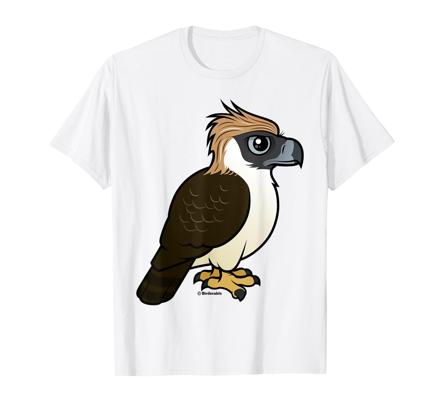 Cute Cartoon Philippine Eagle Birdorable Bird of Prey Raptor T-Shirt