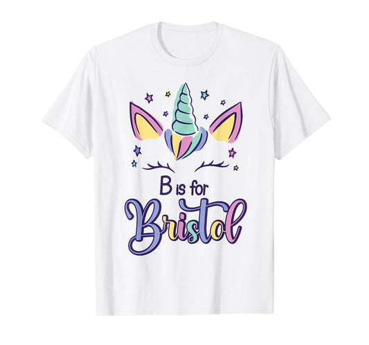 First Name Bristol Personalized B Is For Bristol T-Shirt