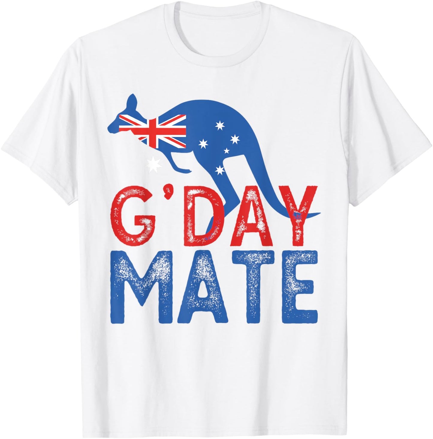 Australia G'Day Mate Shirt Funny Kangaroo Aussies Good Day T-Shirt