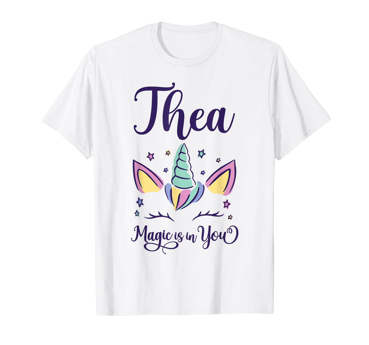First Name Thea Personalized I Love Thea T-Shirt