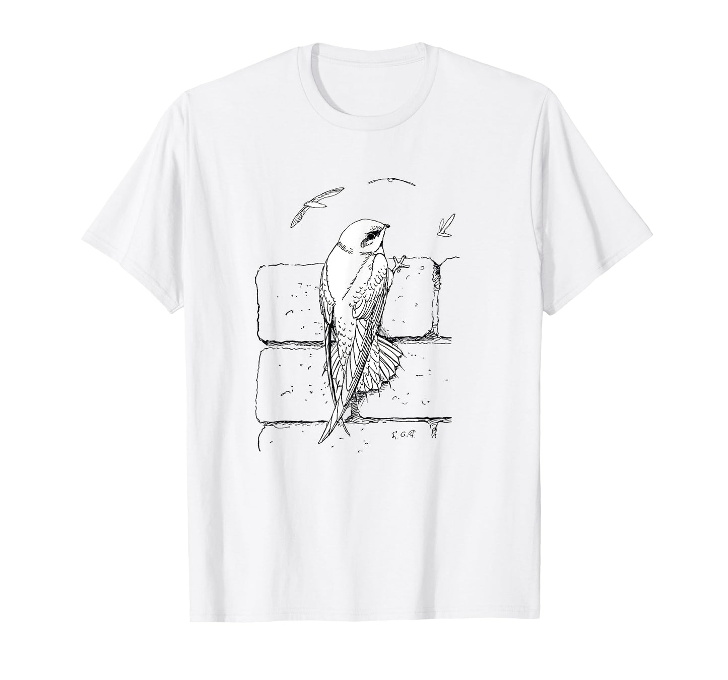 Chimney swift for bird watchers and bird lovers T-Shirt