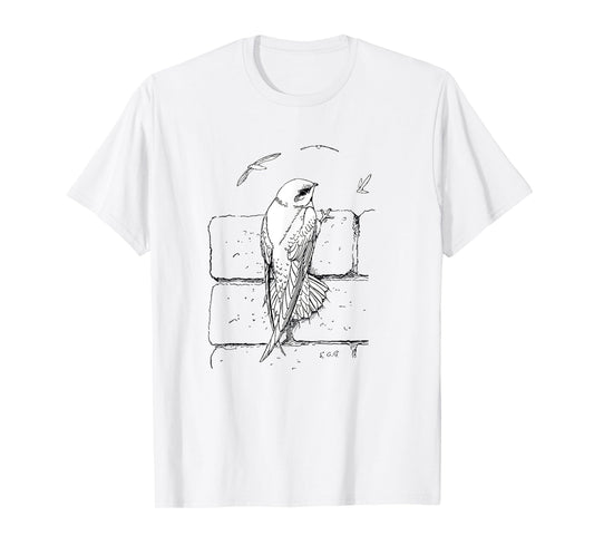 Chimney swift for bird watchers and bird lovers T-Shirt