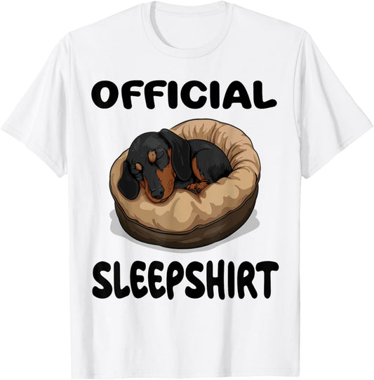 Dachshund Doxie Dog Official Sleepshirt Pajamas Nightgown T-Shirt