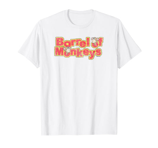 Barrel Of Monkeys Classic Retro Vintage Logo T-Shirt