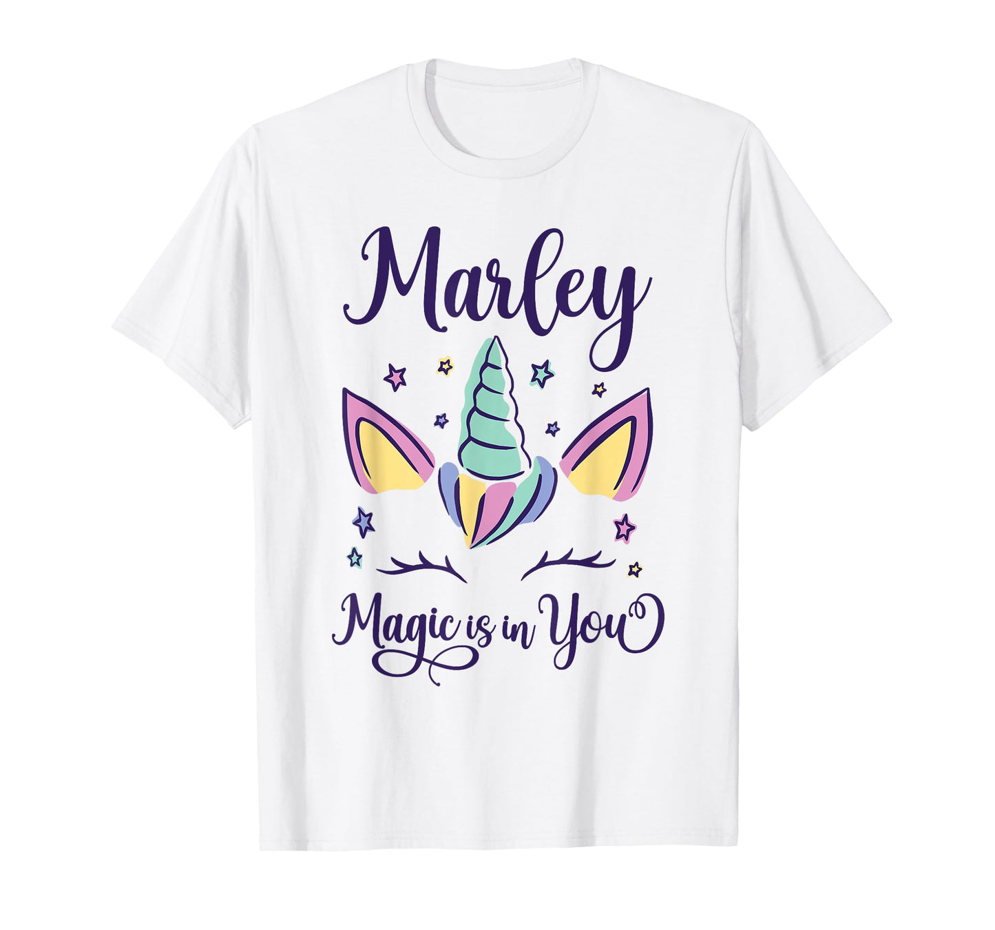 First Name Marley Personalized I Love Marley T-Shirt