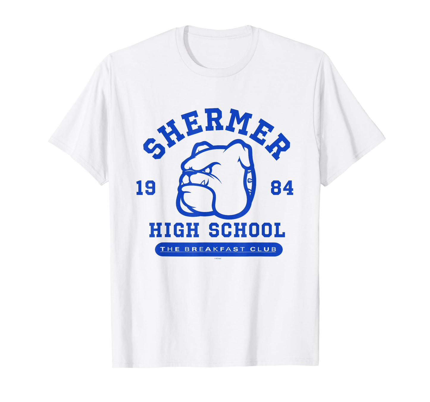 The Breakfast Club Shermer High School 1984 Bulldog Logo T-Shirt