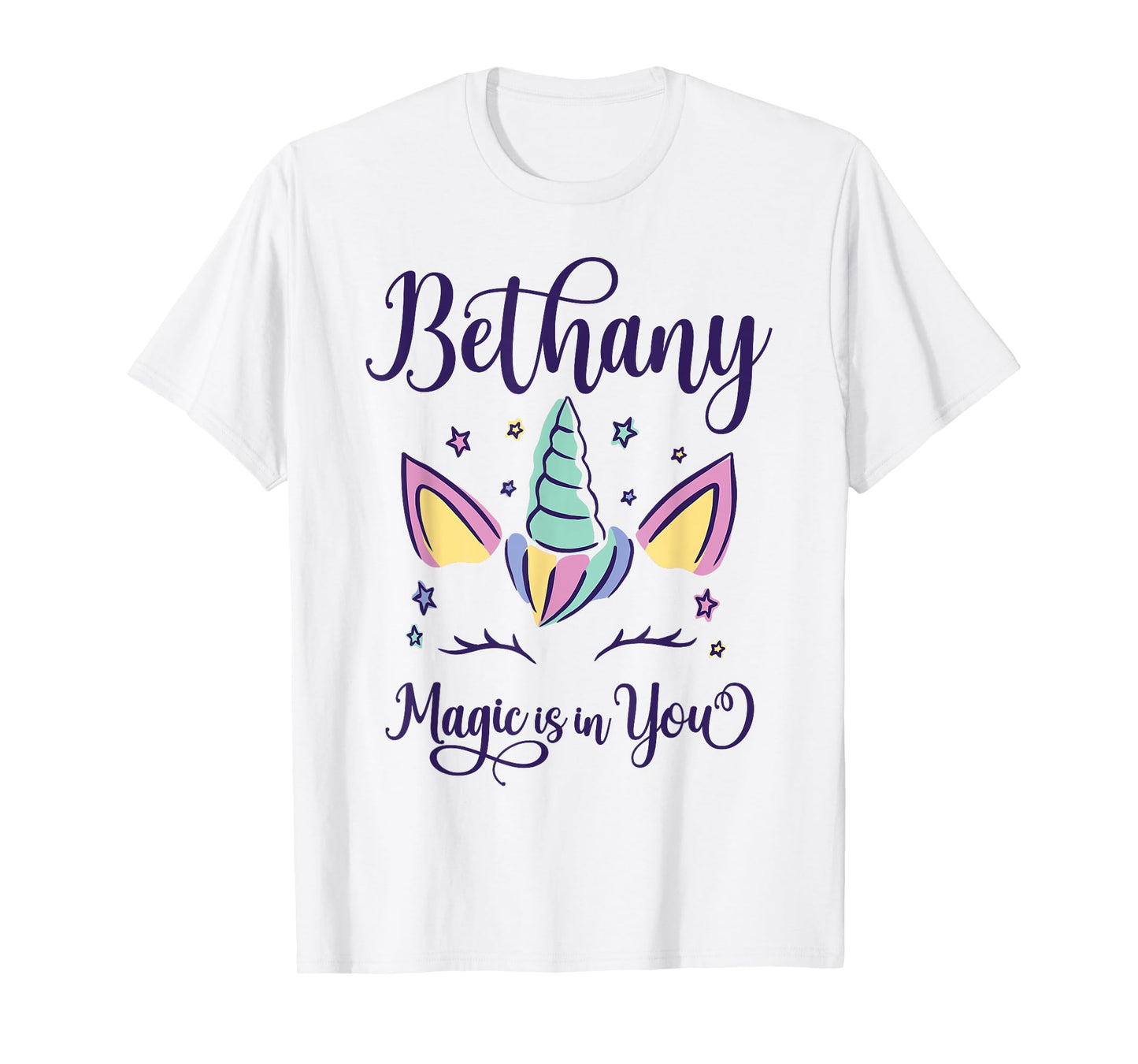 First Name Bethany Personalized I Love Bethany T-Shirt