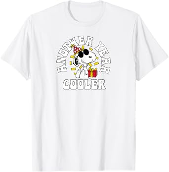 Peanuts - Snoopy Birthday Another Year Cooler T-Shirt