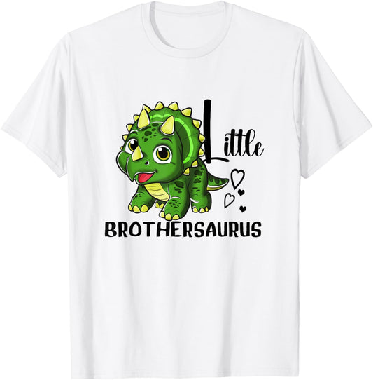Dinosaur Brother Little Brothersaurus Brothers Siblings T-Shirt