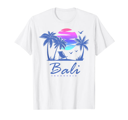 BALI INDONESIA Beach Vacation Spring Break Honeymoon Vintage T-Shirt