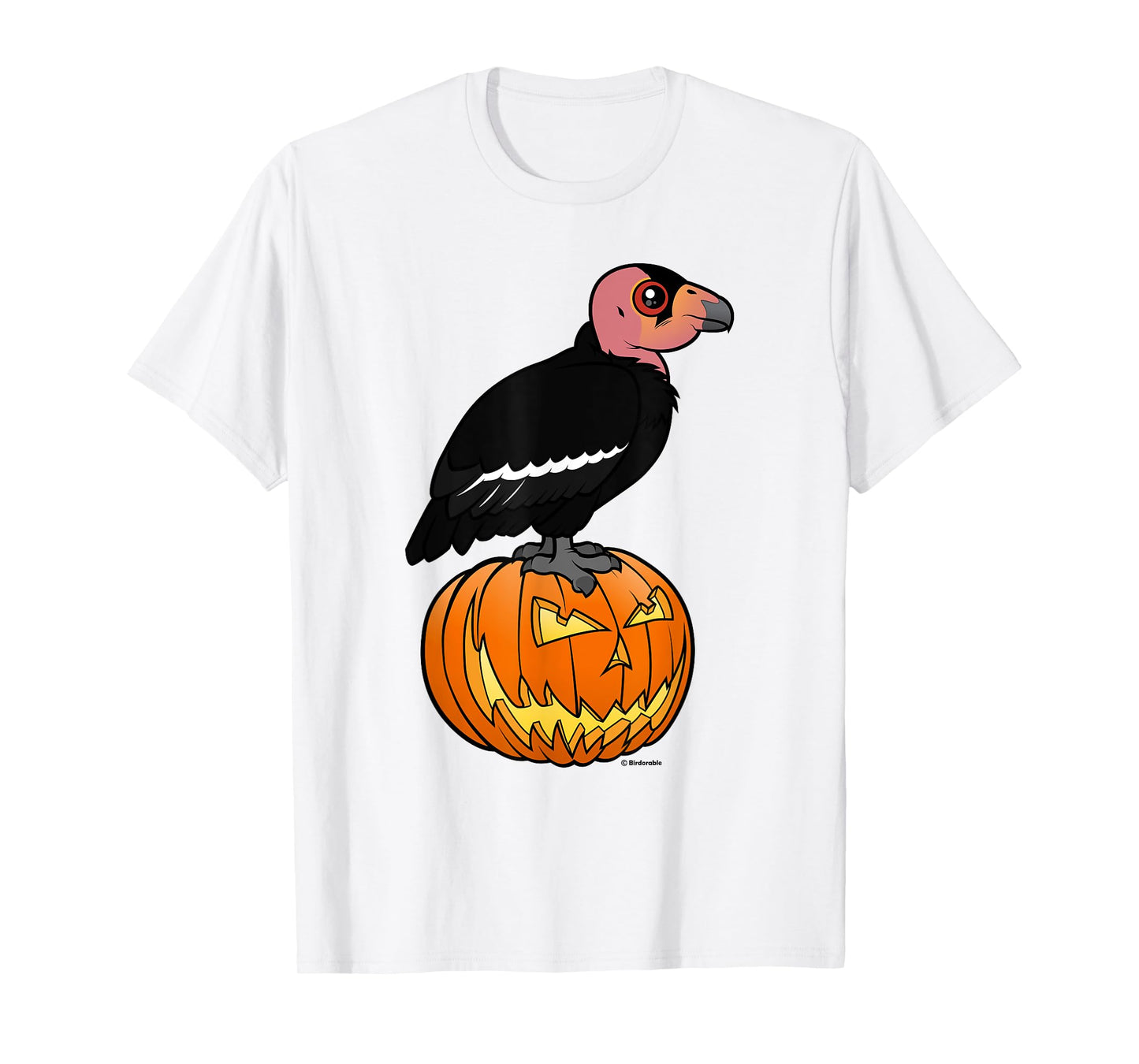 Funny California Condor Halloween Festive Birdorable Design T-Shirt