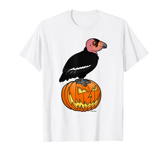 Funny California Condor Halloween Festive Birdorable Design T-Shirt