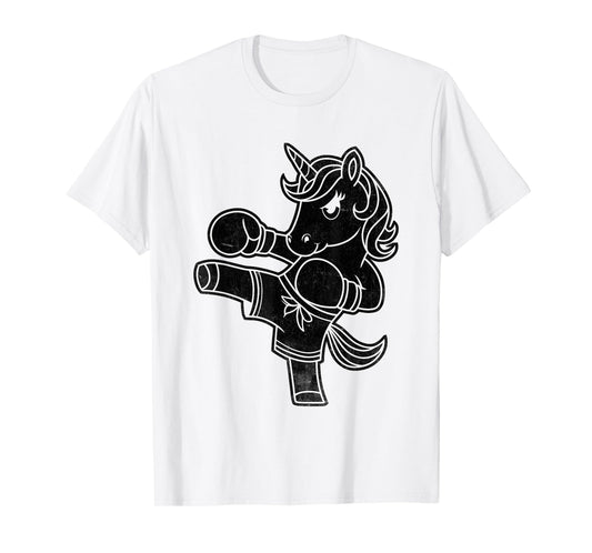 Unicorn Kickboxer Kickboxing Kickbox Kickboxers T-Shirt