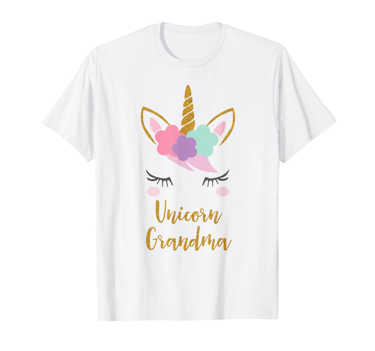 Unicorn Grandma Shirt, Grandma of the Birthday Girl Gift T-Shirt