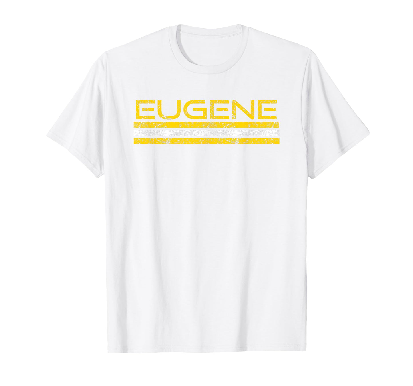 Eugene Oregon Retro Vintage Weathered T-Shirt