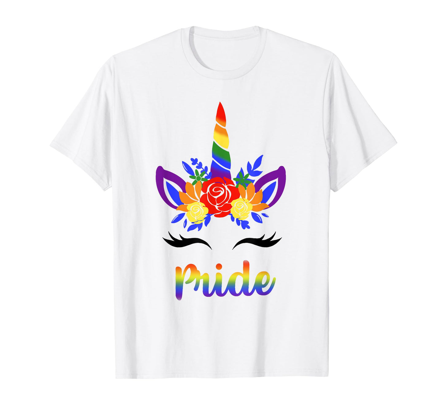 Lgbtq+ Gay Pride Unicorn Rainbow Shirt T-Shirt