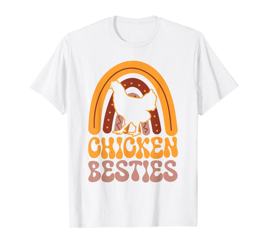 Chicken Besties BFF Best Friends Bestie T-Shirt