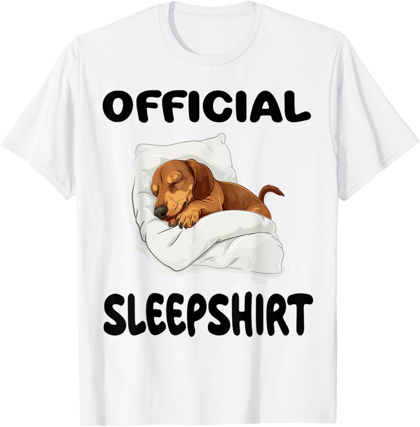 Dachshund Doxie Dog Official Sleepshirt Pajamas Nightgown T-Shirt
