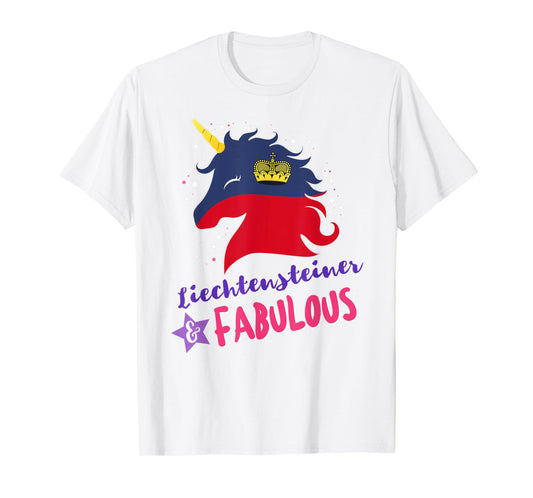 Liechtenstein Liechtensteiner Unicorn T-Shirt
