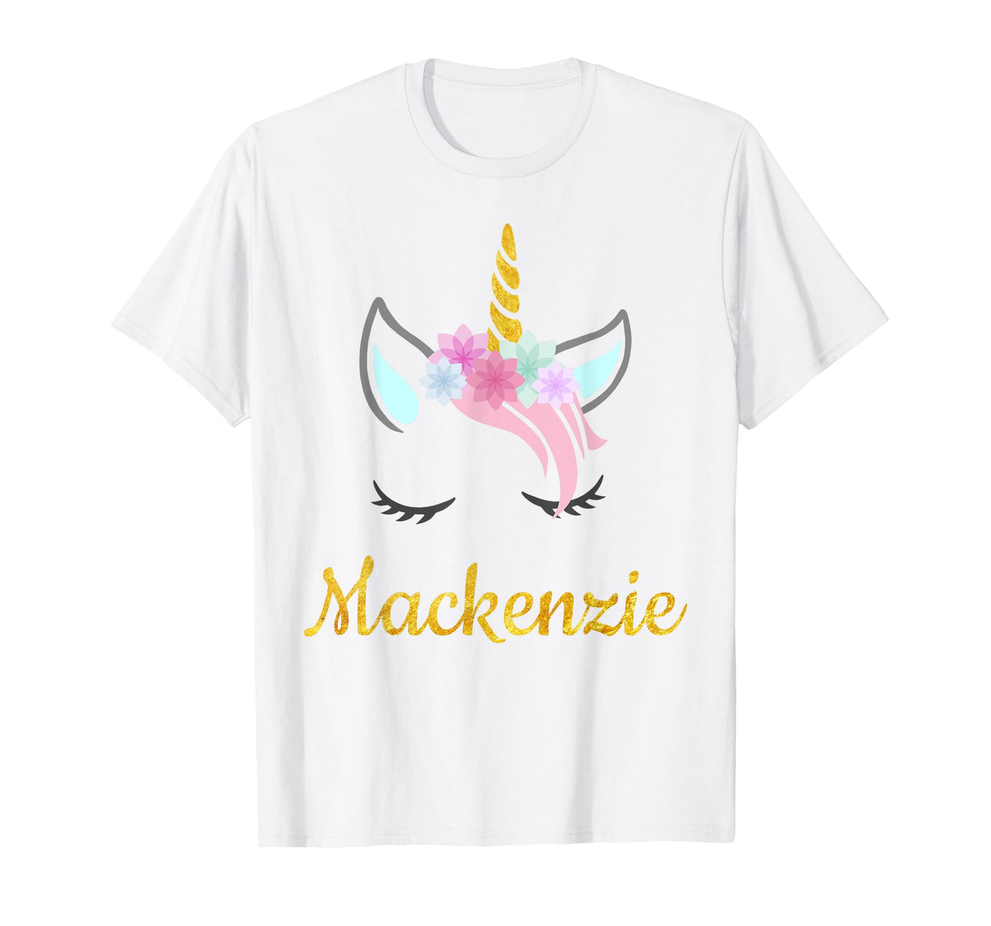 Mackenzie Unicorn Name Shirt for Mackenzie