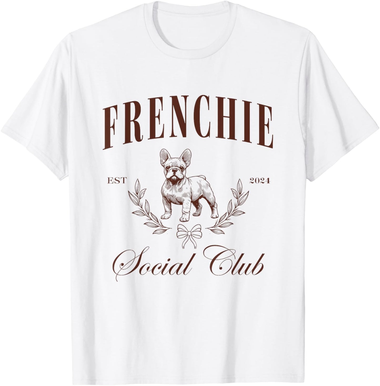 Frenchie Social Club French Bulldog Mom Dad T-Shirt