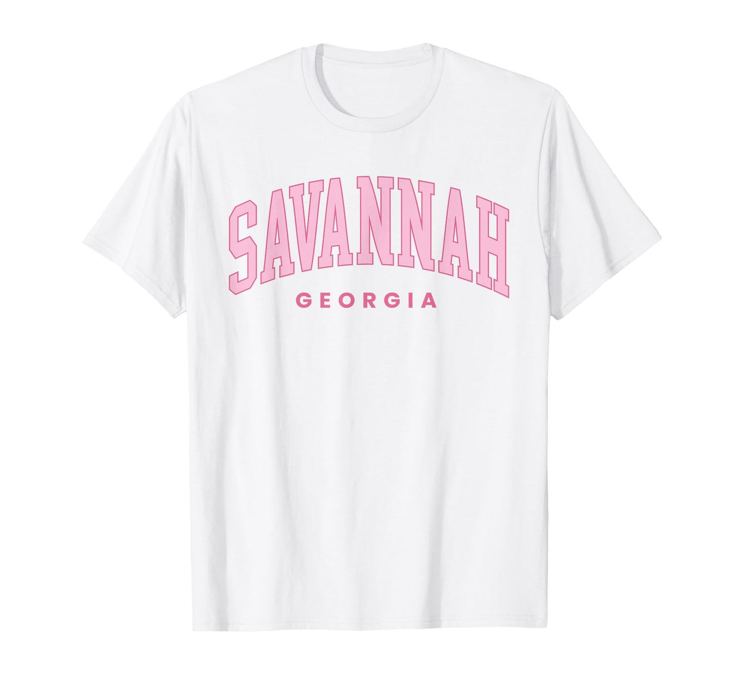 Savannah Georgia Vintage Preppy Throwback Vacation Souvenir T-Shirt