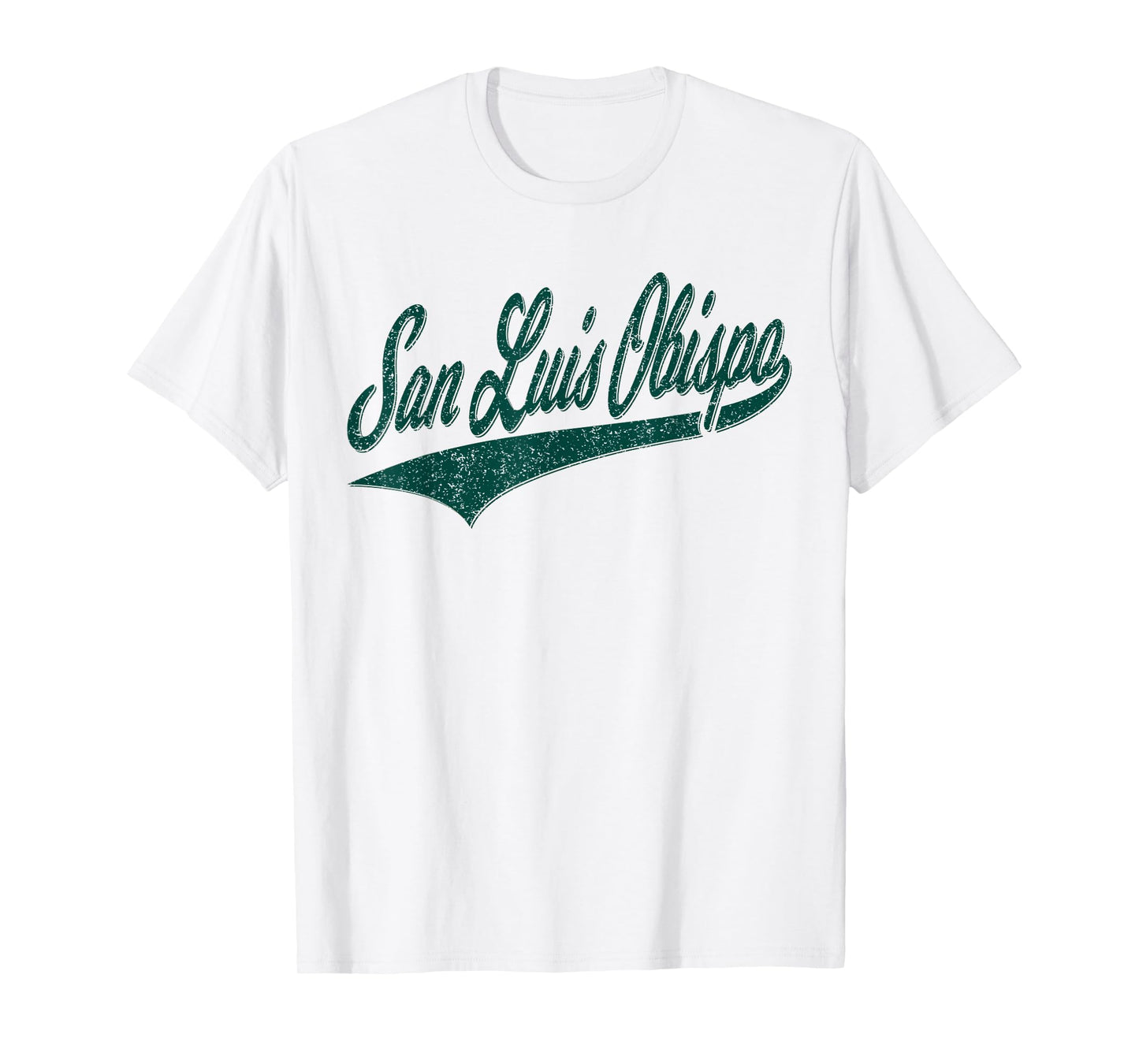 SAN LUIS OBISPO SLO CALIFORNIA VARSITY SCRIPT SPORTS JERSEY T-Shirt