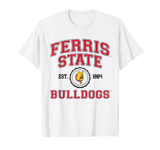 Ferris State Bulldogs | Official NCAA University | NAFPFER02 T-Shirt