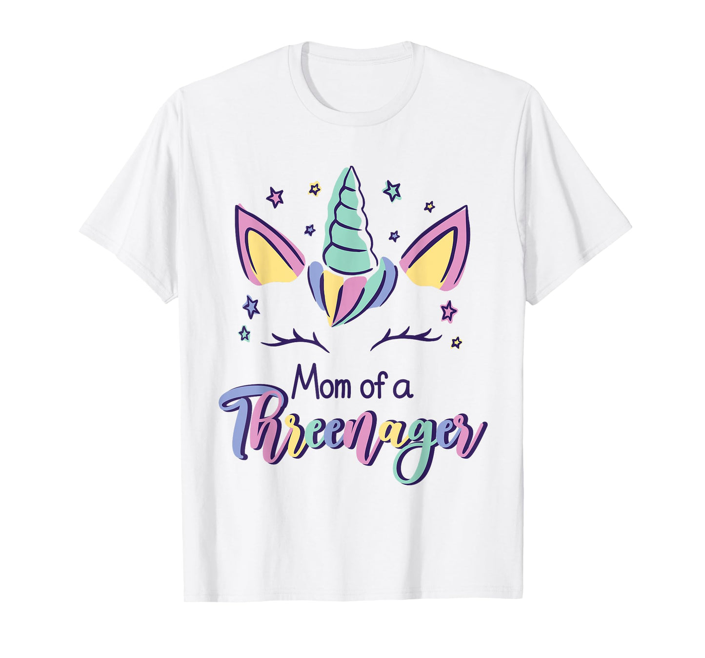 Mommy Mother Mom Of A Threenager T-Shirt