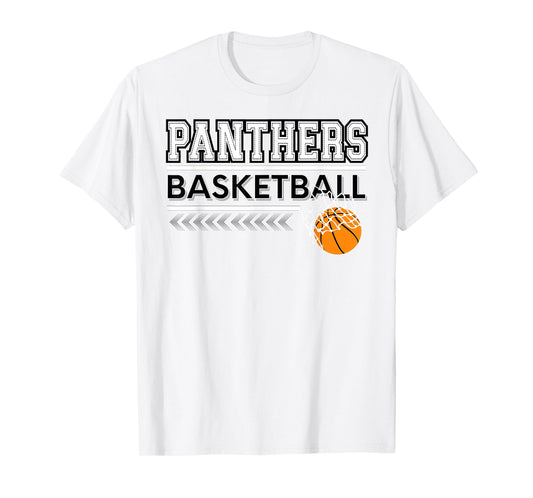 Panthers Basketball School Spirit Panther Pride Sports T-Shirt