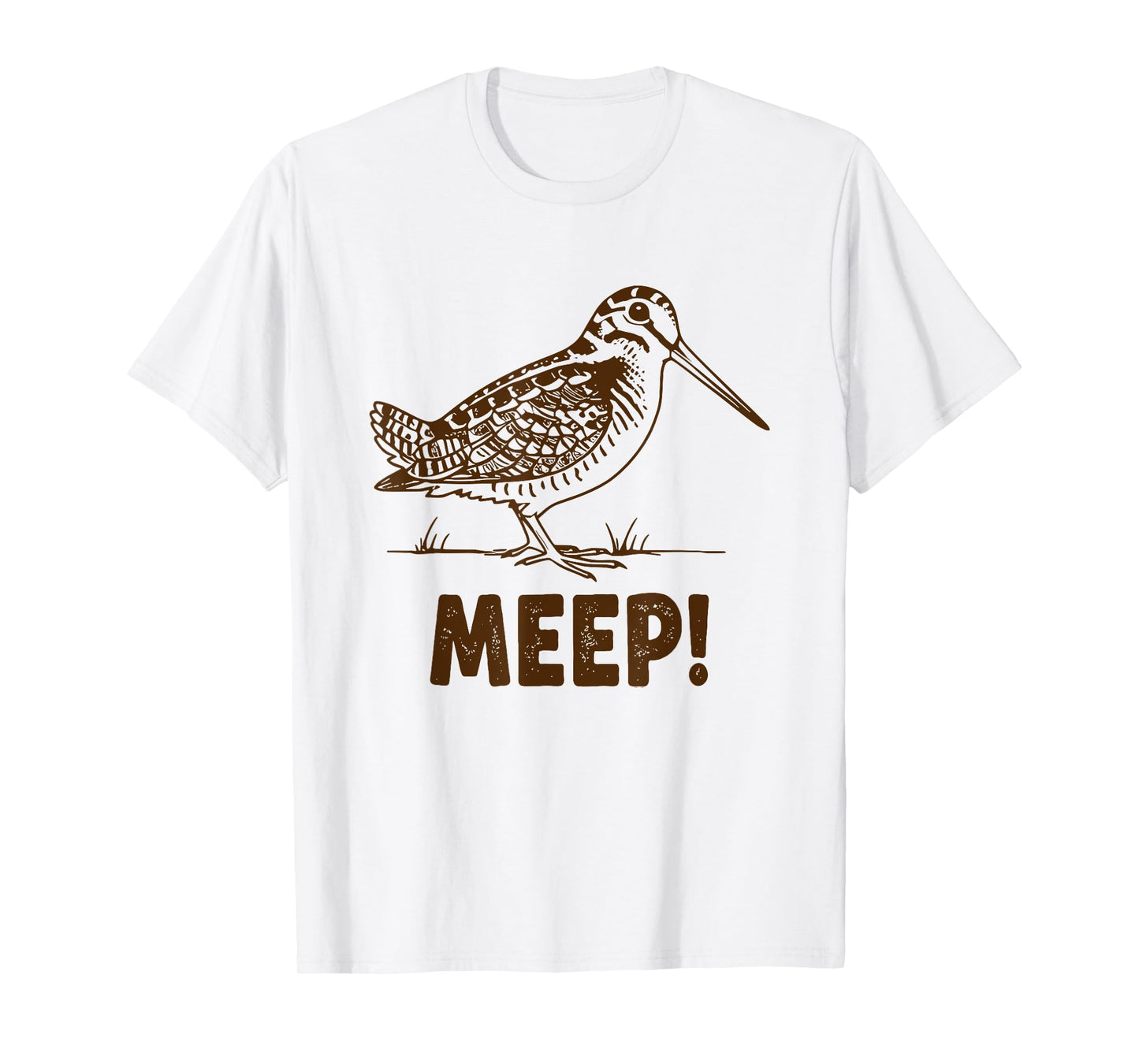 Meep Bird Saying Meep Bird American Woodcocks Meep T-Shirt