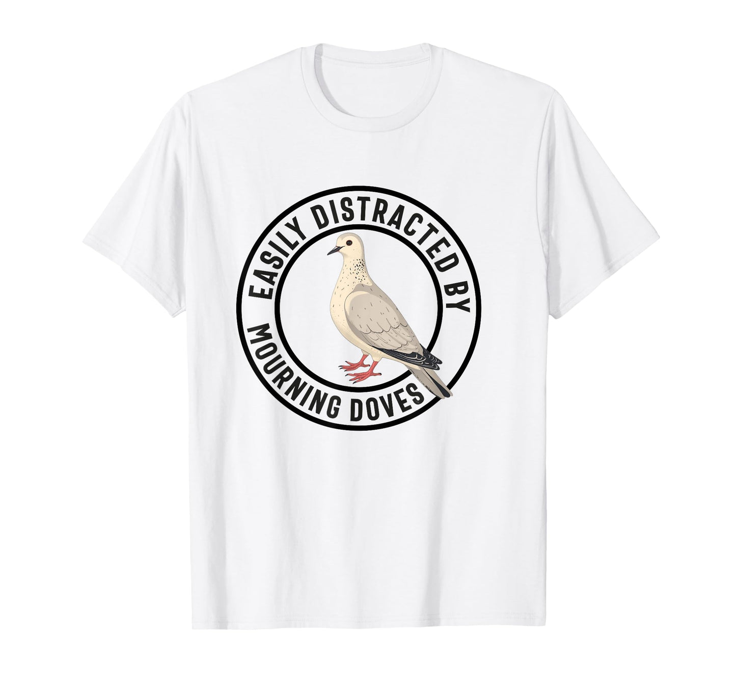 Mourning Dove Bird Lover Women Men Girl Boys Turtle Dove T-Shirt