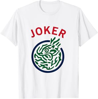 Chinese Mah Jong Joker Tile Mahjong Costume T-Shirt