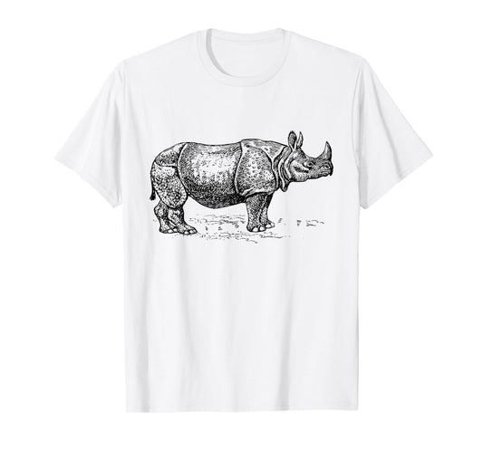 Rhinoceros Rhino Unicorn Wild Animal Lover T-Shirt