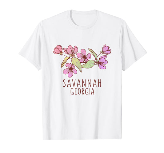 Savannah Georgia Wildflowers | Savannah GA T-Shirt